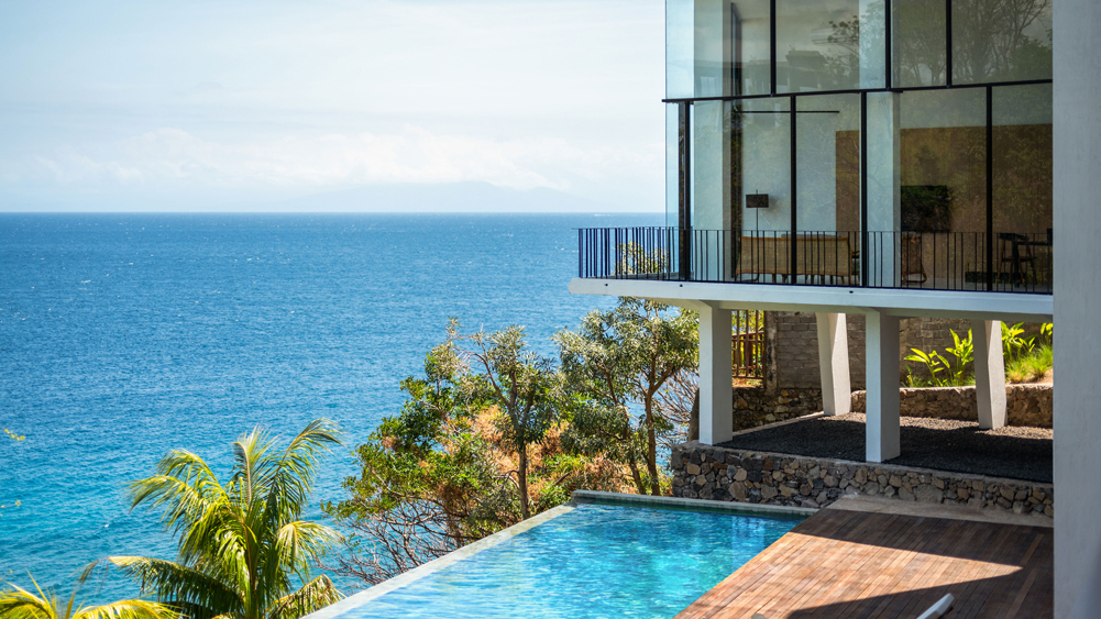 Elite Havens - Villa Kukenan - Lombok Indonesia - Master bedroom suite looking over the ocean
